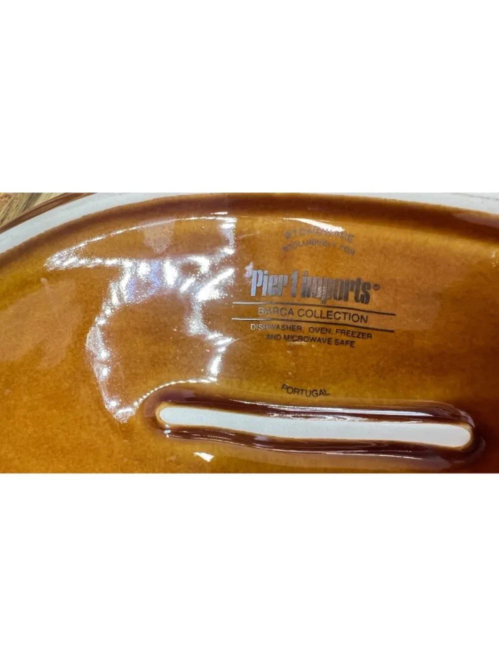 Pier 1 Imports Barca Collection stoneware au gratin dishes (2)